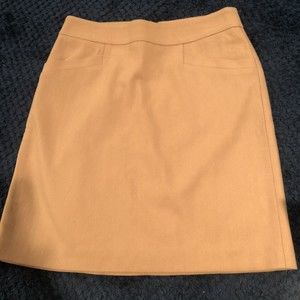 Ann Taylor Wool Blend Pink/Blush Womens Lined Skirt Size 2